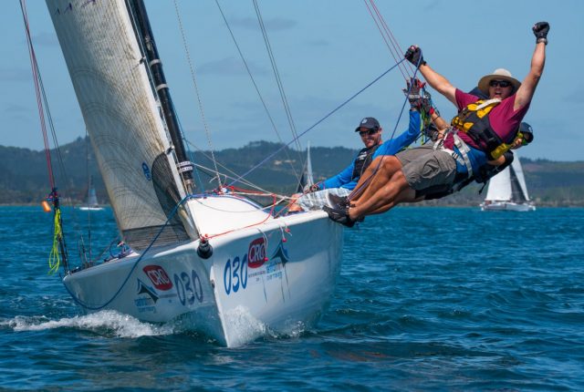 Light winds and high spirits mark first day of CRC Bay of Islands Sailing Week teaser image