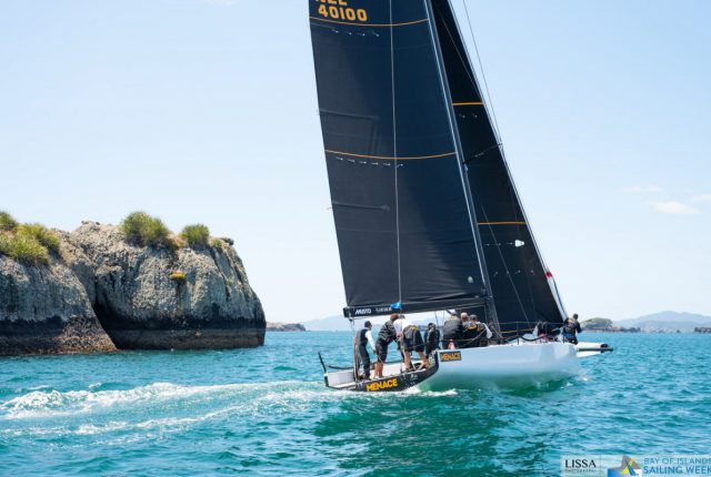 Class act: Menace wins Melges match-race at 19th CRC Bay of Islands Sailing Week teaser image